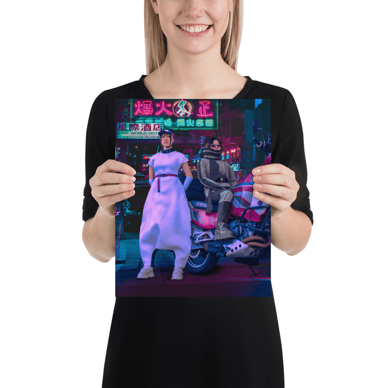 Binary Ballerinas, 11×14 mockup
