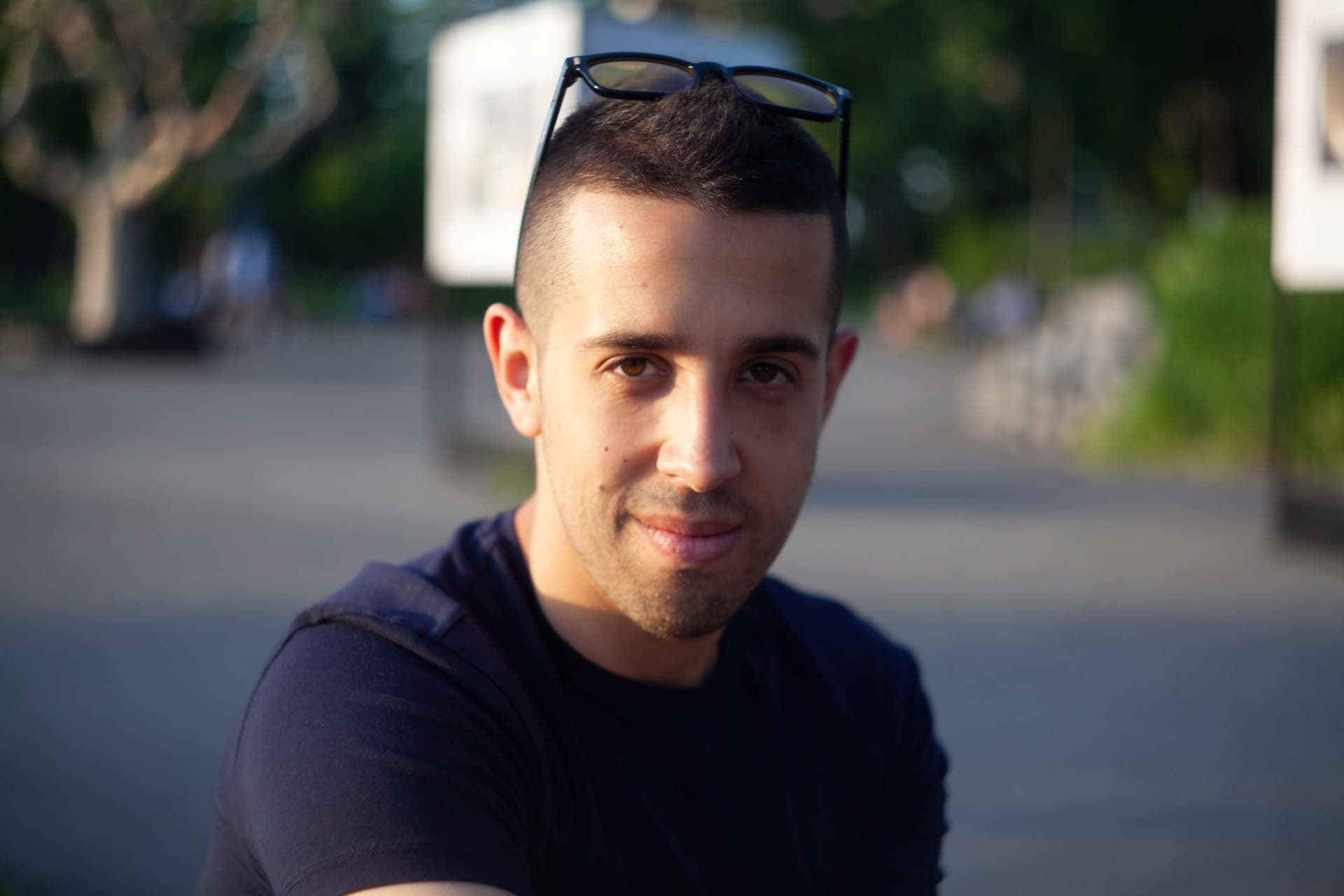 Portrait from an individual headshot session in Belgrade
